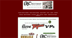 Desktop Screenshot of abcmusicsalem.com
